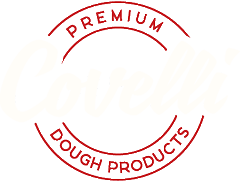 Covelli Premium Dough Products badge logo
